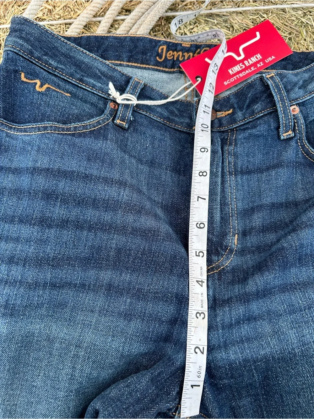 Kimes Ranch Jennifer Bootcut Jeans in Dark Blue Denim - Picture 10 of 12